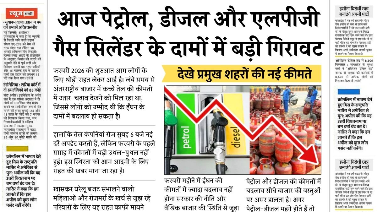 Petrol Diesel LPG Gas Price